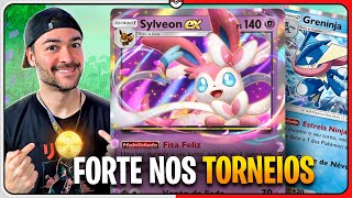 Esse DECK do SYLVEON está GANHANDO TUDO no POKÉMON TCG POCKET