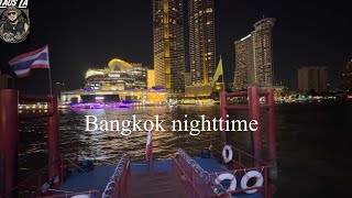 Laos LA ສະບາຍດີ🙏 Bangkok nighttime having dinner กรุงเทพตอนกลางคืนออกมากินข้าว ￼