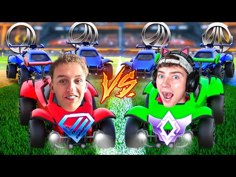 MEXIFY & HUGO vs 4 SILBER SPIELER! | Rocket League