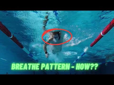 What is the correct breathing patter in freestyle swimming? Really! #swimming