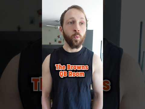 The Browns QB Room is… Something #nfl #football #nfldraft #shedeur #skit #sports #funny