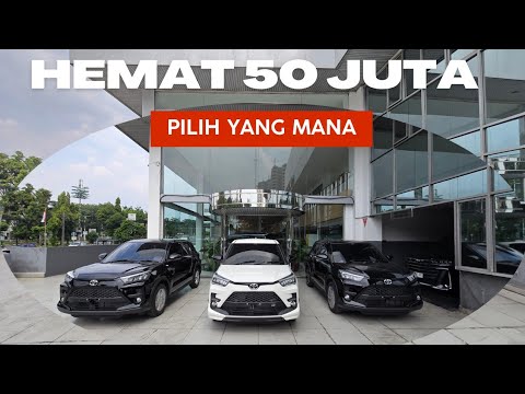 REVIEW PERBEDAAN SPEK TOYOTA RAIZE TIPE TERENDAH G DAN TERTINGGI GR TAHUN 2025 HEMAT SAMPAI 50 JUTA