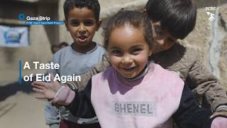 PCRF | Giving Eid Al-Fitr Sweets and Cookies to Children in Gaza
