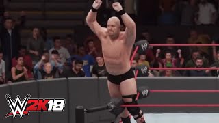 WWE 2K18 Dream Match Seth Rollins vs Stone Cold Steve Austin