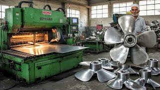How Huge Ship Propellers are Made-Manufacturing Huge Ship Propellers |
