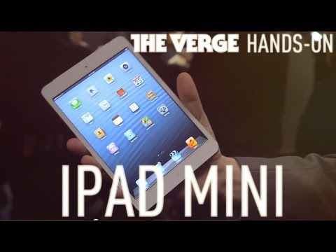 (ENGLISH) Apple iPad mini hands-on demo