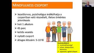 3.,  Mindfulness tréning geriátriai betegeknek Dr  Szondy Máté