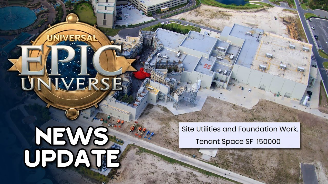 Epic Universe News Update: NEW PERMIT FOR MASSIVE EXPANSION & OTHER PROJECTS
