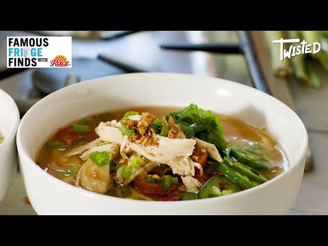 Pace® Chicken Noodle Soup Made from Leftovers | Famous Fridge Finds