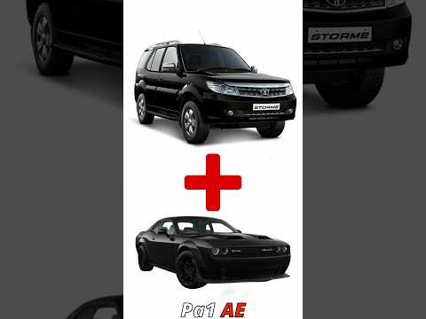 I Mixed TATA Safari With Dodge Challenger To Make It A Muscle Car 🔥 Looks Dope 🔥