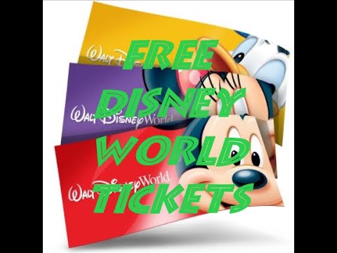 How to Get 2 Free Tickets to Disney World-- Expired