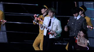 191225 가요대전 Jingle Bell Rock SUGA 🐱🎄 4K