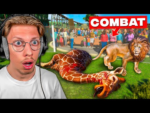 J’ai CRÉE un ZOO ILLÉGAL et voici ce que il s'est passé… (Planet Zoo)