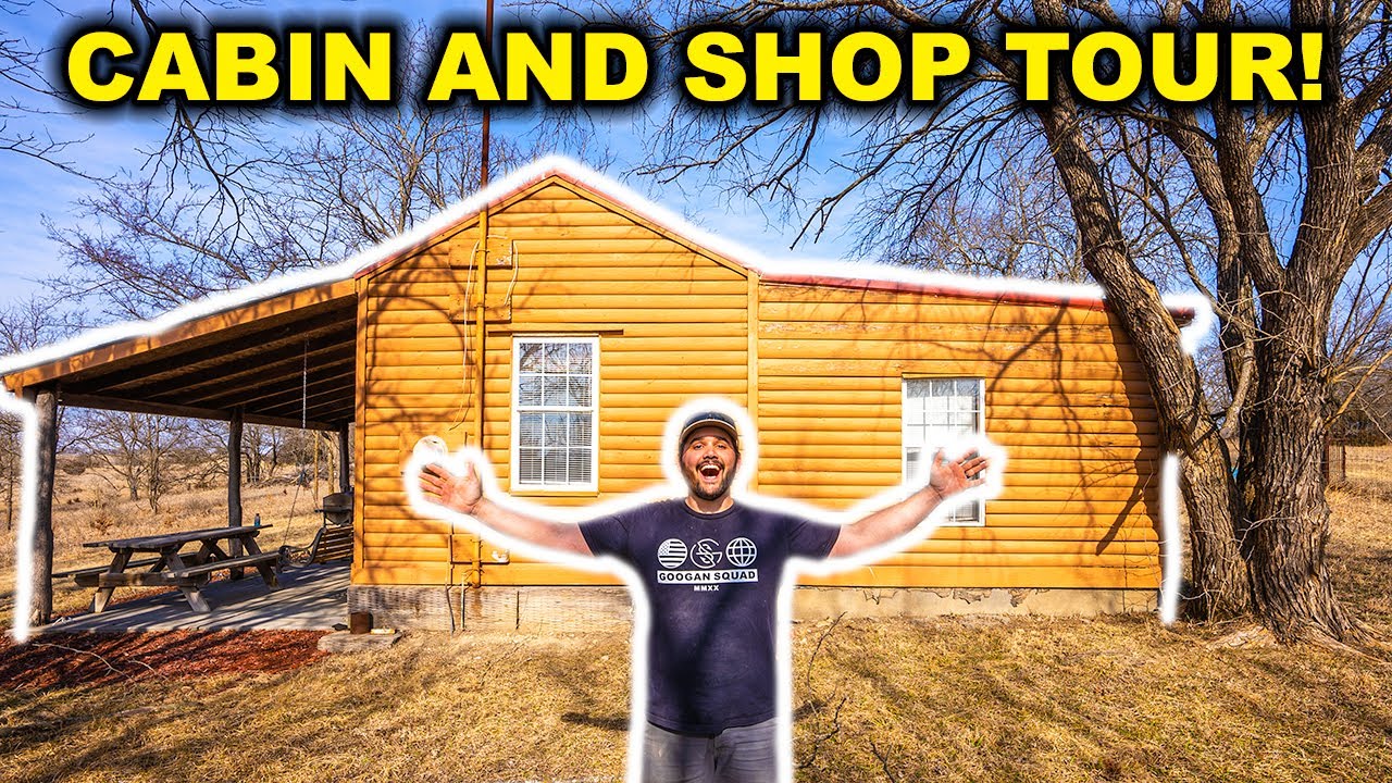 EXPLORING the CABIN and SHOP on the ABANDONED High-Fence Ranch! (Full Tour)