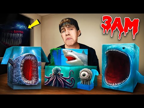ÖFFNE NIEMALS ALLE BLOOP SEA EATER EL GRAN MAJA MYSTERY BOXEN um 3 UHR!!