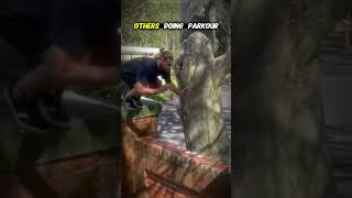 Normal Parkour vs The Real Parkour King