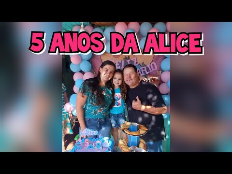 COMEMORANDO O ANIVERSÁRIO DA ALICE