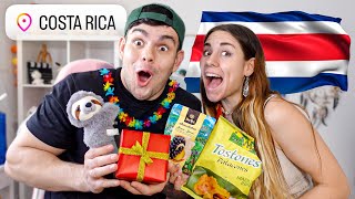 Le he TRAIDO a MI NOVIO muchos REGALOS de COSTA RICA!!!🎁🦥❤️🇨🇷 *pa que luego me llamen infiel😑*