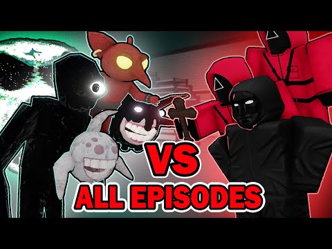 DOORS VS SQUID GAME! (All episodes) Roblox Doors 2 Animation