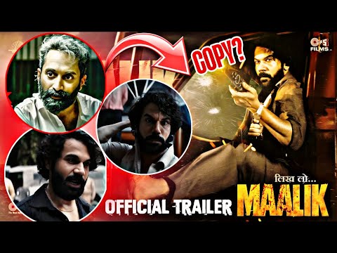 Maalik Trailer (Reaction) Rajkummar Rao, Manushi Chhillar, Prosenjit |Pulkit, Kumar Taurani & Jay S