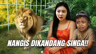VILMEI DAN RAMA NANGIS DI KEBON BINATANG !! RAMA TAKUT SINGA ?!