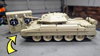 CRUSADER MK III 1/16 RC TANK - I'M IMPRESSED!