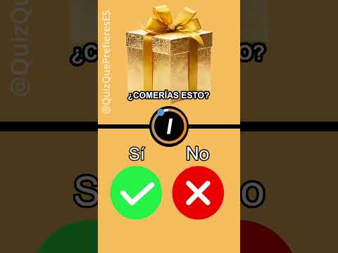 ELIGE SI o NO RÁPIDAMENTE 🎁
