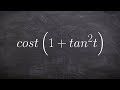 Trigonometric Functions and Identities