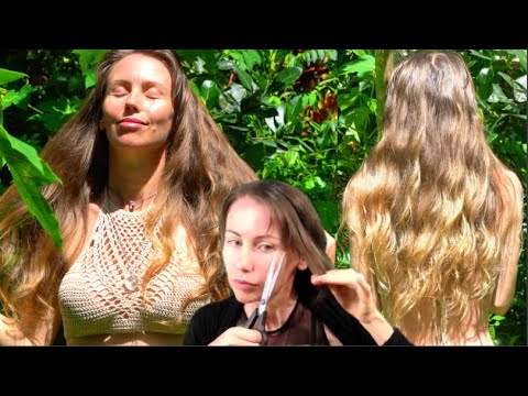I cut my hair OFF GRID DIY - How To Add Volume to Fine Hair - 6 tips