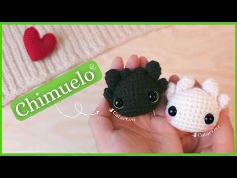 Llavero CHIMUELO Amigurumi  😍💚 Crochet Tutorial Paso a paso - PRINCIPIANTES | Furia nocturna