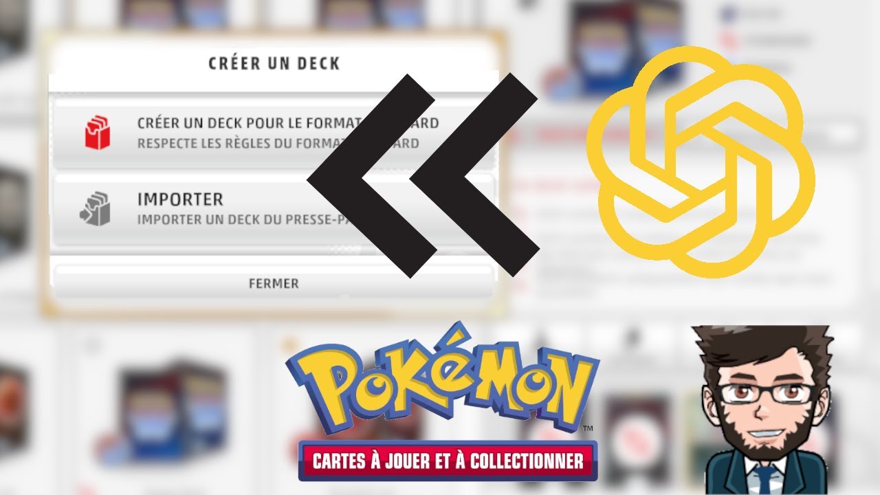 ChatGPT PEUT IL CREER UN BON DECK POUR LE JCC POKEMON ? (NON MAIS C'EST DROLE !)