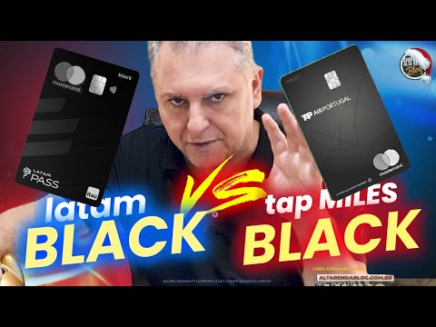 💳CARTÃO LATAM MASTERCARD BLACK OU CARTÃO TAP MASTERCARD BLACK? QUAL TEM MAIS BENEFÍCIOS?