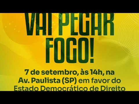 Dia 7 de setembro a paulista vai ficar pequena!