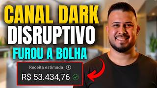 ESSE NICHO DE CANAL DARK INSATURÁVEL VIRALIZAR RÁPIDO E FÁCIL NO YOUTUBE (COMO CRIAR UM CANA DARK)