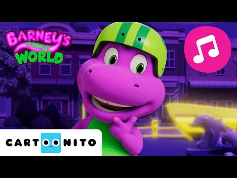 🎶 Body Check-In Song 🎶 Animated Music Video | Barney's World | Cartoonito