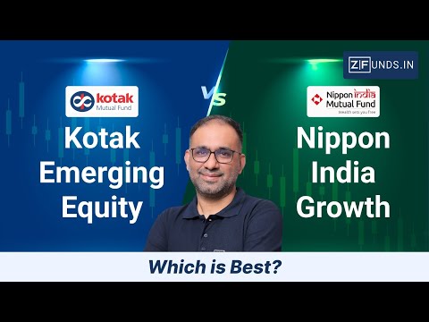 Kotak Emerging Equity Vs Nippon India Growth | Best Midcap Fund?