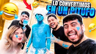 BROMA AL BRANDIYO LO COMVERTIMOS EN UN PITUFO 👻 🔥