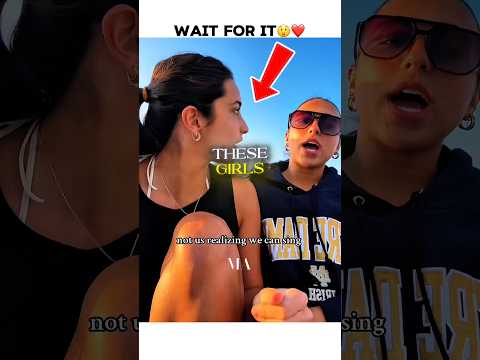 Friend reaction to singing😲(livinglouuu)