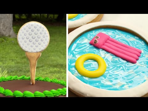 Summer Sports Decorated Cookie Ideas