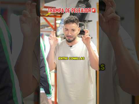 🚨Peleador Tramposo⛔️ #boxeo #fitness