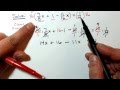 Solving Equations with Fractions