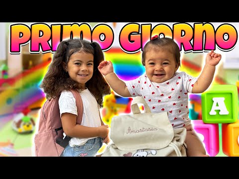IL PRIMO GIORNO DI SCUOLA DI BEATRICE E ANASTASIA ❤️✨
