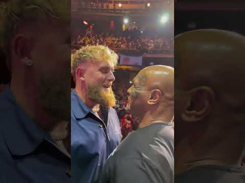 Jake Paul vs Mike Tyson FACE OFF 😳