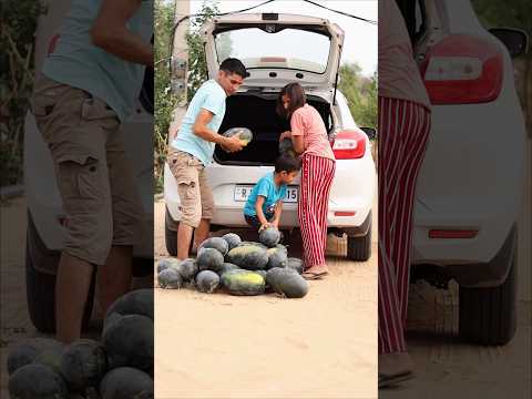 Papa brought watermelon 🍉 #shorts #viral