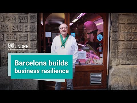 YouTube video thumbnail: How Barcelona’s Small Businesses are Preparing for Disasters