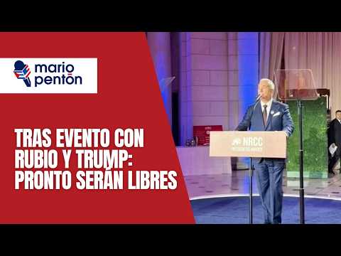 “PRONTO SERÁN LIBRES”: Empresario cubano tras evento con Trump y Rubio