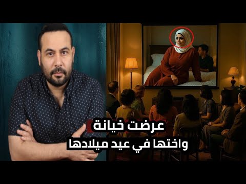 الزوجة الكفيفة عرضت خيانة اختها وجوزها في حفلة عيد ميلادها امام الجيران