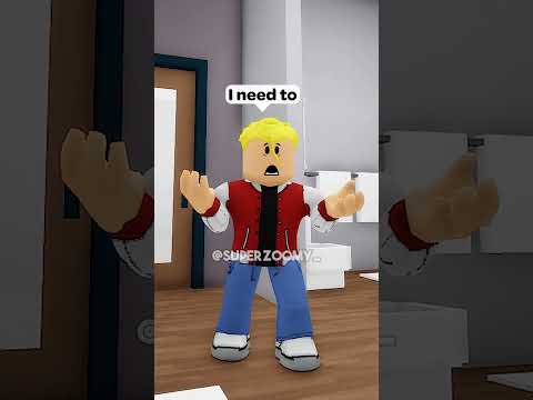 LOOK WHAT HE WAS DOING IN THE SECRET ROOM ? #shorts #roblox