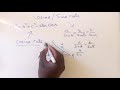 Trigonometry: Sine and Cosine Rules