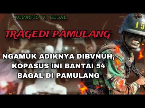 KISAH HEROIK SATU ORANG KOPASUS HABISI 54 B3G4L SEKALIGUS DI PAMULANG